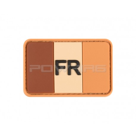 France Flag velcro patch - Desert - 