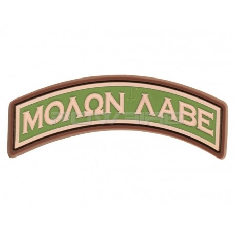 Molon Labe tab velcro patch - Multicam - 