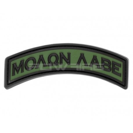 Patch Velcro Molon Labe tab - Forest - 