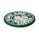 Guns and Coffee velcro patch - White - 