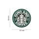 Guns and Coffee velcro patch - White - 