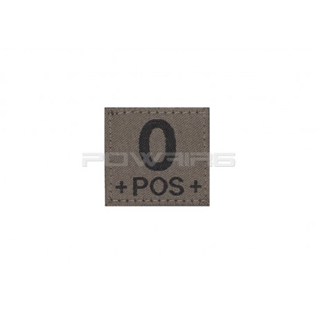 Bloodgroup OD velcro patch - O+ - 