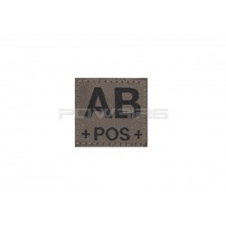 Bloodgroup OD velcro patch - AB+ - 