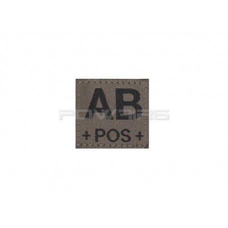 Bloodgroup OD velcro patch - AB+ - 