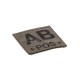 Bloodgroup OD velcro patch - AB+ - 