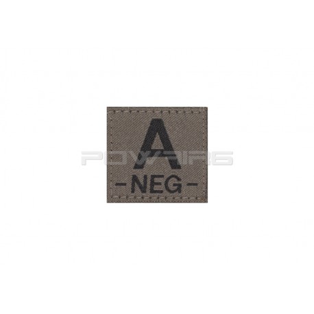 Patch velcro Groupe Sanguin OD - A- - 