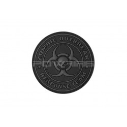 Zombie Outbreak velcro patch - Black - 