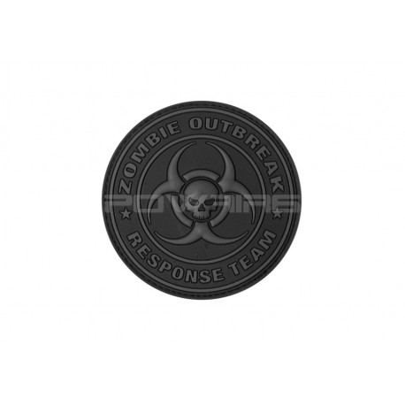 Zombie Outbreak velcro patch - Black - 