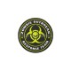 Zombie Outbreak velcro patch - Green - 