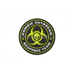 Zombie Outbreak velcro patch - Green - 