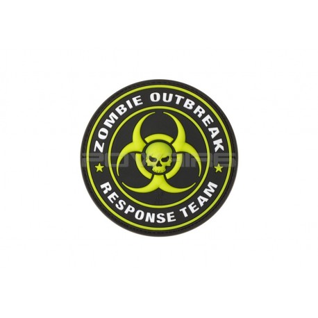 Zombie Outbreak velcro patch - Green - 