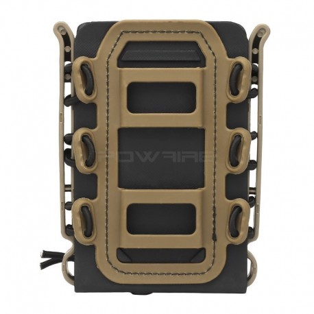 Swiss Arms Porte chargeur FAST pour M4 / AK - Noir / Tan