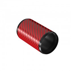 E-shooter coque pour Tracer Flare en Fibre de Carbon - Rouge