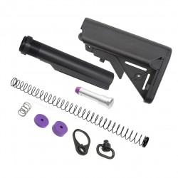 CYMA SF stock, 6 pos stock tube and recoil kit set for CGS / MWS M4 - 