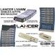 Cyma 30rds Lancer L5AWM Gas Magazine for CGS and TM MWS - FDE