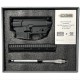 Cyma CGS Noveske N4 GBB Receiver NSR9 Rail Set for CGS MWS GBBR - Black - 