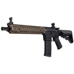 EMG CYMA CM105 Platinum Daniel Defense DDM4A1 Carbine 12 inch AEG black tan - 