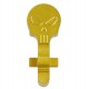 Gate Bolt-Catch 1A1 - Yellow