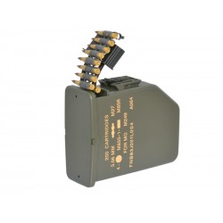 Battleaxe chargeur electrique 6000 billes pour M249 - Olive