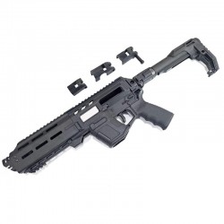 Slong Airsoft TMB Kit de conversion VENOM PDW pour Glock / P320 (version longue)