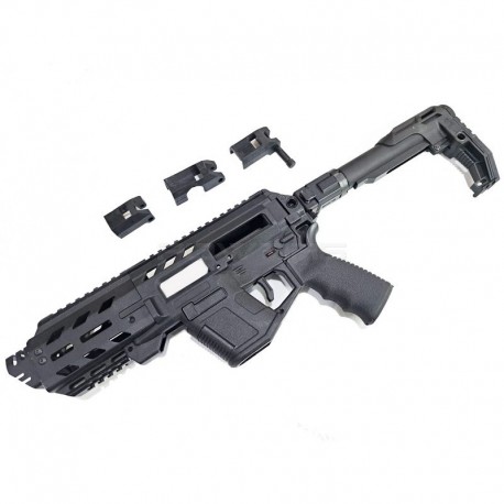 Slong Airsoft TMB Kit de conversion VENOM PDW pour Glock / P320 (version courte)