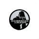 Patch Velcro Silverback Airsoft - Blanc