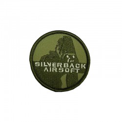 Patch Velcro Silverback Airsoft - Vert - 