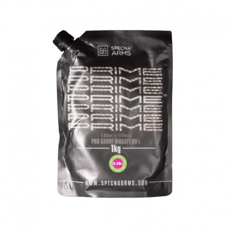 Specna Arms PRIME™ BIO BBs precision 0.28gr 1kg bag - 