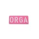 ORGA Velcro patch - Pink