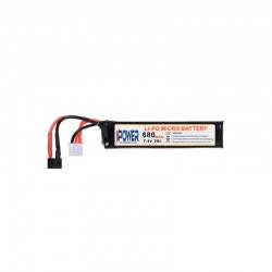 IPOWER Batterie AEP Li-Po 680mAh 7,4V 20C Micro - Deans