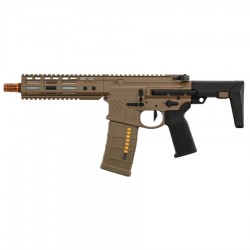 Double Eagle Ghetto Blaster 7inch Noveske MWS GBBR - TAN