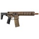 Double Eagle Ghetto Blaster 9inch Noveske MWS GBBR - TAN