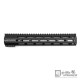 PTS Griffin Armament SR-Rigid M-Lok Handguard 12.5inch - Black - 