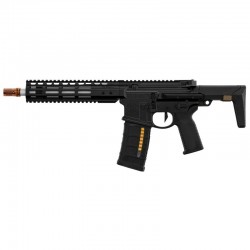 Double Eagle Ghetto Blaster 9inch Noveske MWS GBBR - Black - 