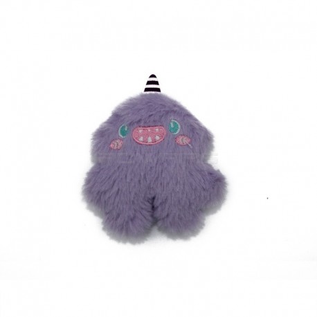 Monster Unicorn lightblue Velcro patch - Purple