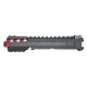 CTM tactical FUKU-2 upper short normal CNC pour AAP-01 - Noir / Rouge