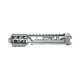 CTM tactical FUKU-2 CNC upper set - short cut out for AAP-01 - Silver / Silver