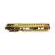 CTM tactical FUKU-2 upper set CNC - short cut out pour AAP-01 - Electroplated gold