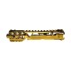 CTM tactical FUKU-2 CNC upper set - short cut out for AAP-01 - Electroplated gold