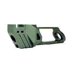 CTM Tactical compensateur CNC Shark FUKU-2 AAP-01 - Army Green - 