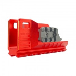 CTM Tactical Extended rail blast shield for AAP-01 - Red - 