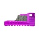 CTM Tactical Extended rail blast shield for AAP-01 - Purple - 