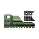 CTM Tactical Extended rail blast shield pour AAP-01 - Army Green - 