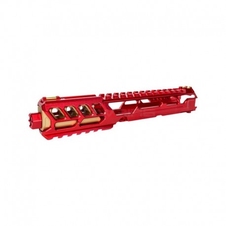 CTM tactical FUKU-2 CNC upper set - Long cut out for AAP-01 - Red / Gold