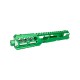 CTM tactical FUKU-2 upper set CNC - Long cut out pour AAP-01 - Vert / Silver