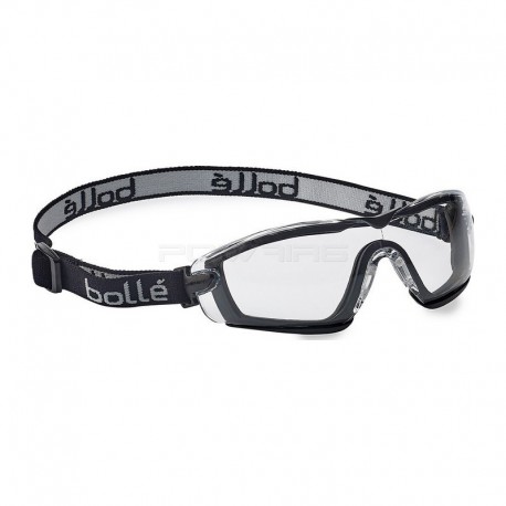 Bolle masque COBRA ecran clair - Noir