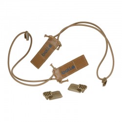 Bolle Set de fixation élastique et scratch pour COMBAT et X810 - Tan