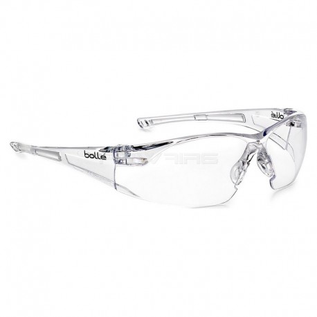 Bolle RUSH Polycarbonate Safety Glasses - Clear