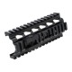 Tokyo Arms CNC Lower handguard for M249 AEG - Black - 