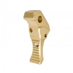 CTM tactical CNC Athletics Trigger for AAP-01 / We Glock - Champagne gold - 